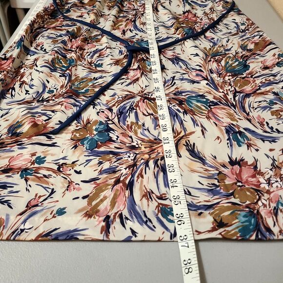 Vintage 60s 70's Ladies Sundress Sz 12 Made in USA Sleeveless Adjustable Straps - Picture 9 of 16